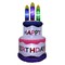 5' Air Blown Inflatable Happy Birthday Cake w/ Candles GTN00006-5